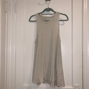 Audrey 3+1 striped tank dress